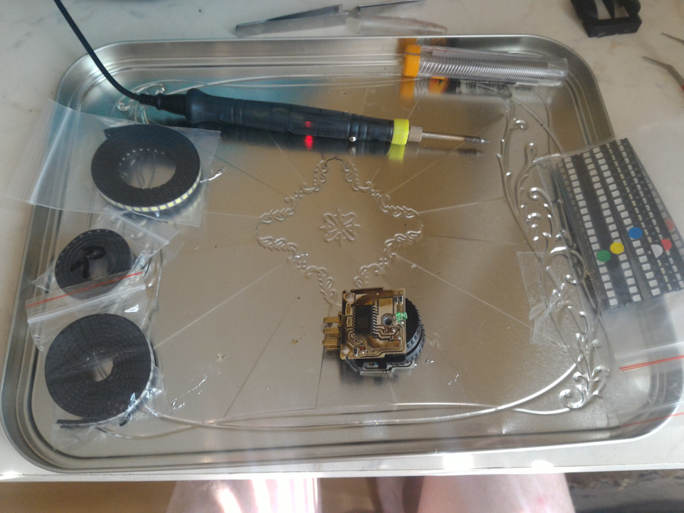 Изменение подсветки салона (Часть 2 корректор фар, регулировка ...