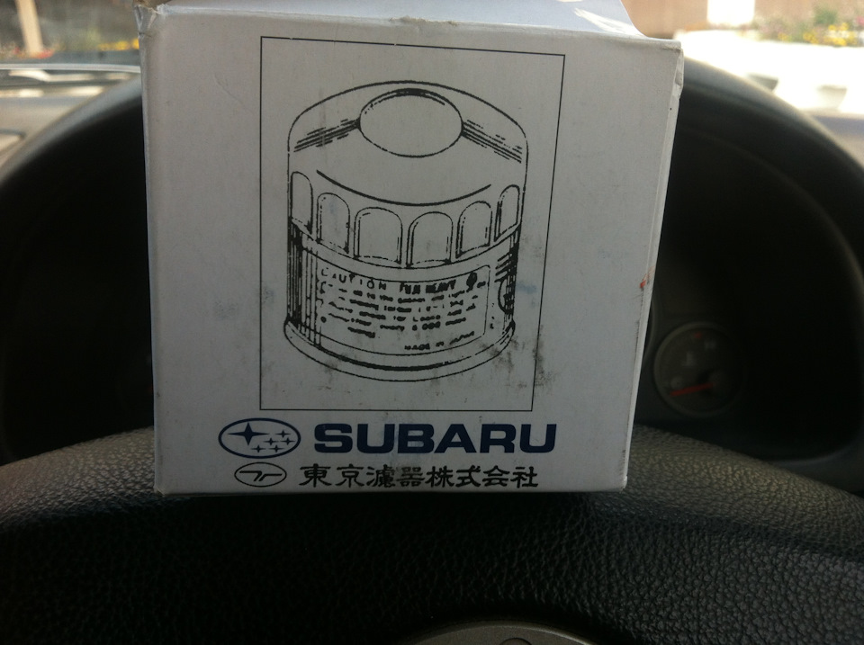Оригинальный фильтр Субару — Subaru Forester (SF), 2 л, 1999 года ...