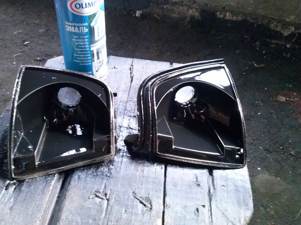 закатался+покраска фар — Audi 80 (B3), 1,8 л, 1988 года | стайлинг | DRIVE2