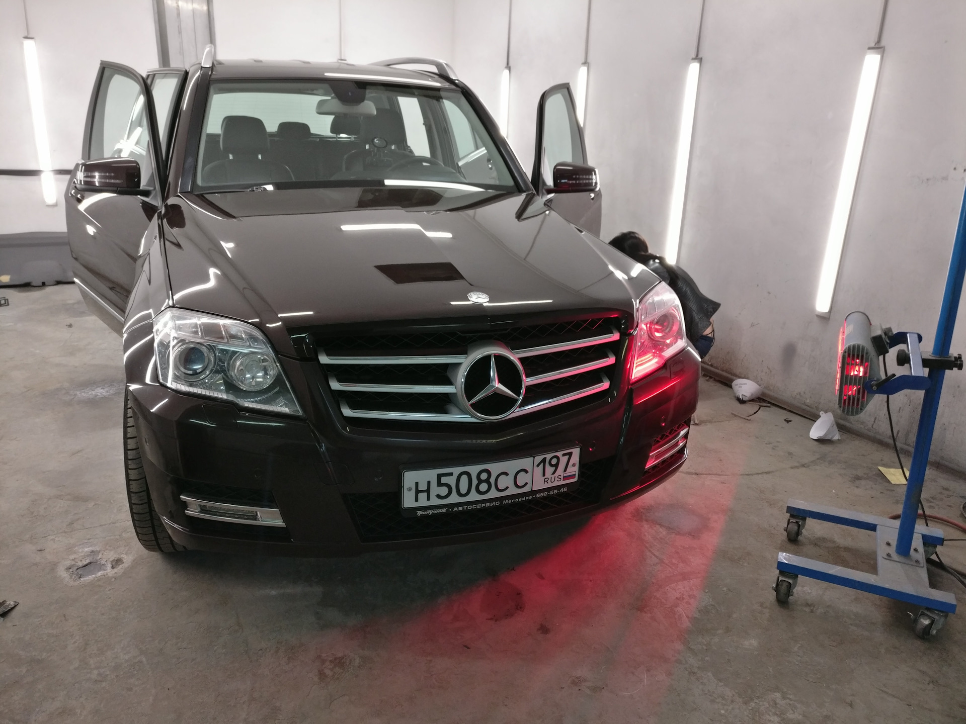 Отзыв о компании автоцарапина.рф — Mercedes-Benz GLK-Class (X204), 3 л,  2012 года | кузовной ремонт | DRIVE2