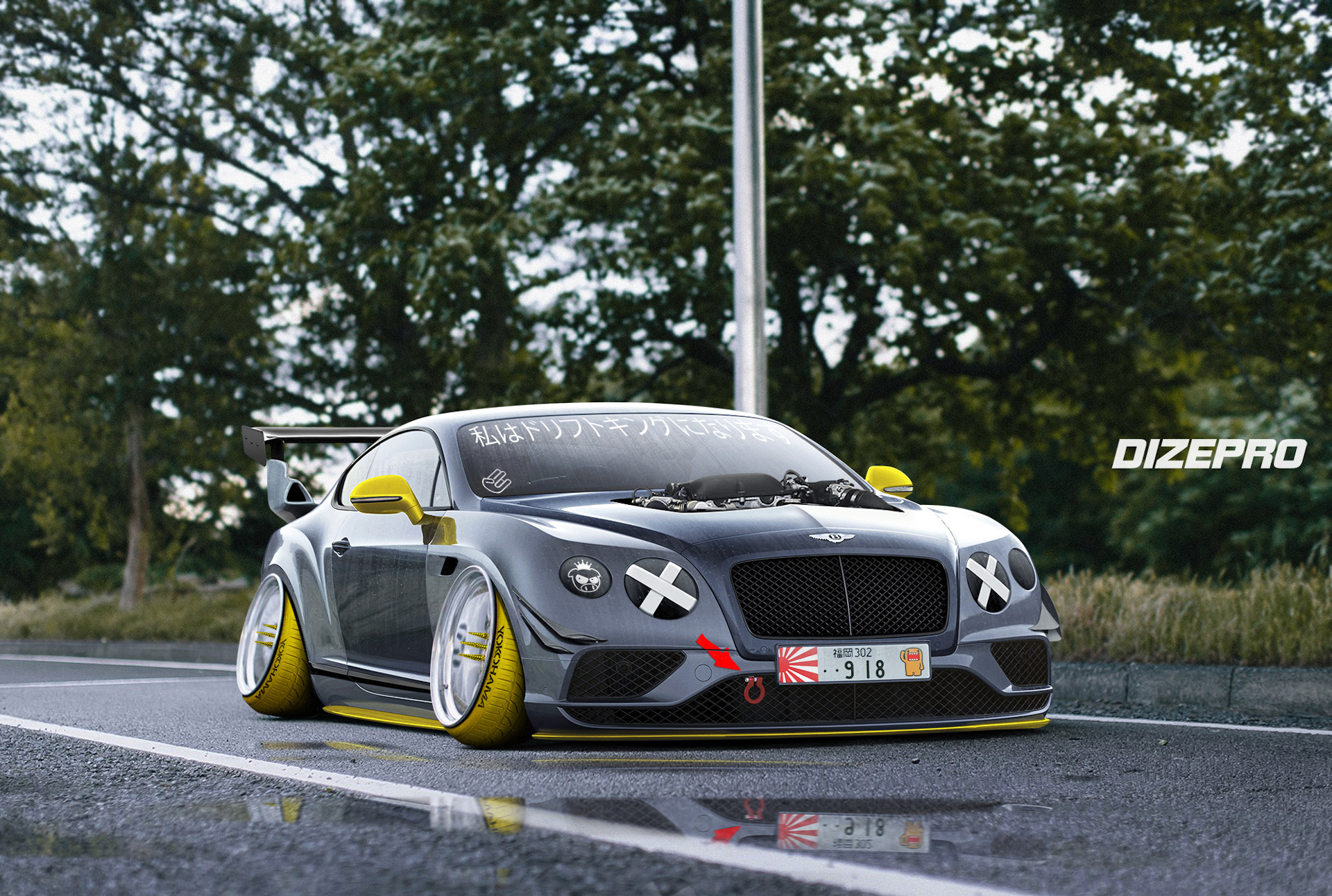 Bentley Continental Liberty walk