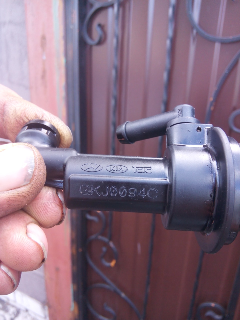 Убрал клапан задержки сцепления — KIA Rio (3G), 1,4 л, 2012 года ...