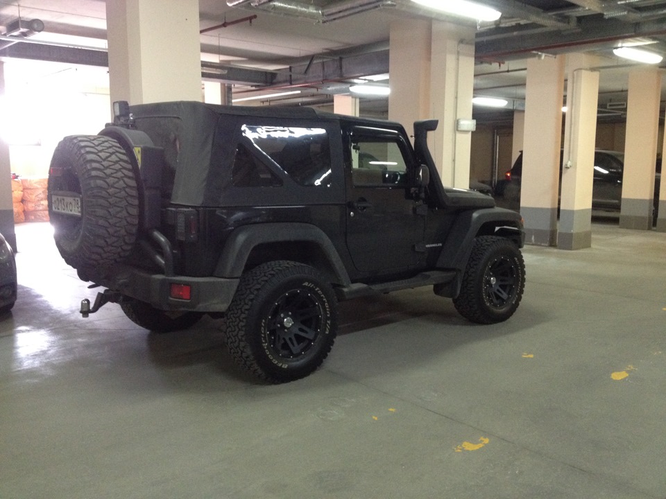 Гудрич АТ 305/65R17 vs Мики Томпсон MTZ 315/70R17. — Jeep Wrangler (JK ...