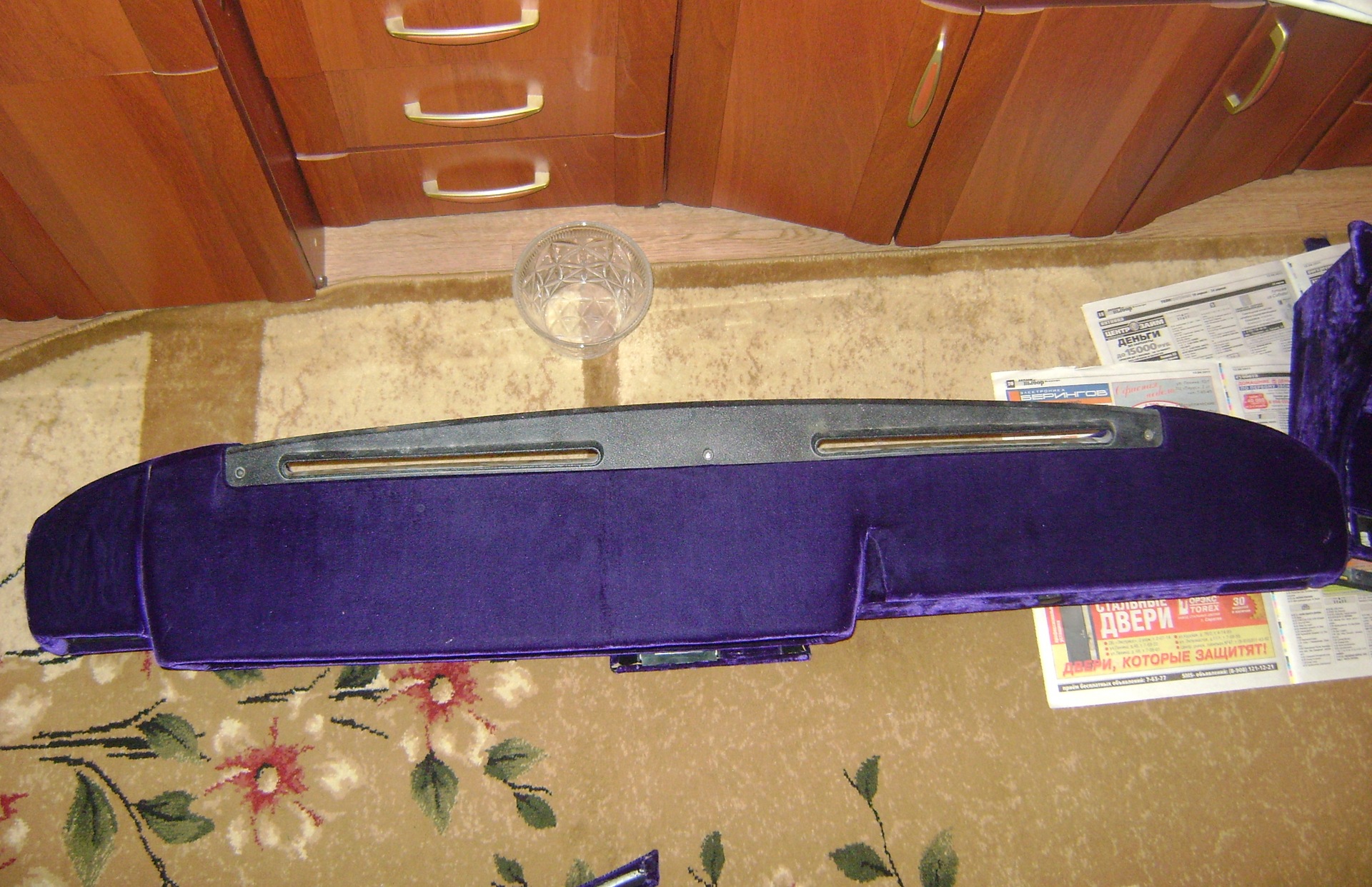 Обтяжка панели велюром — Lada 2107, 1,6 л, 2010 года | другое | DRIVE2