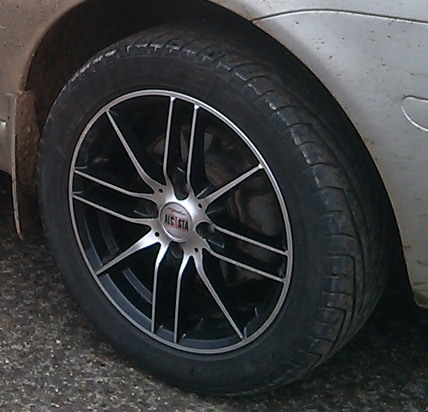 Alcasta R15 — FIAT Albea, 1,4 л, 2008 года | колёсные диски | DRIVE2