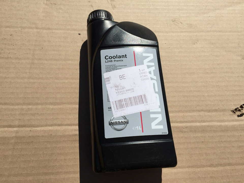 KE90299935 АНТИФРИЗ NISSAN 1L 40С ЗЕЛНЫЙ (EU) NISSAN INFINITI ...