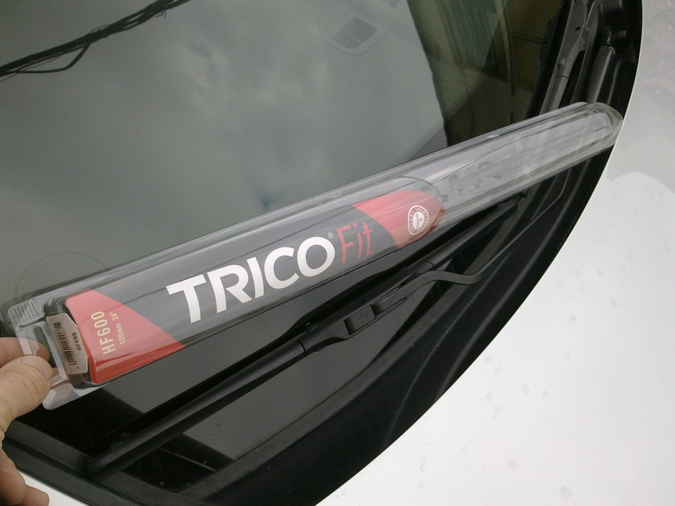 Бескаркасные дворники ТRICO — Renault Megane II, 1,5 л, 2005 года ...