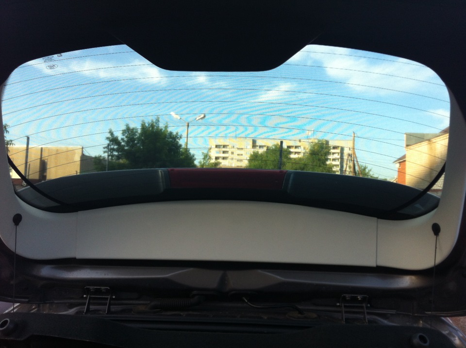 Sunshade — Ford Focus III Hatchback, 1,6 л, 2012 года аксессуары DRIVE2