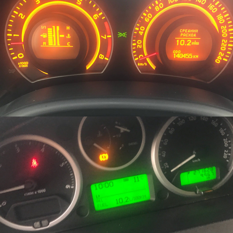 Расход топлива — Toyota Corolla (140/150), 1,6 л, 2007 года ...