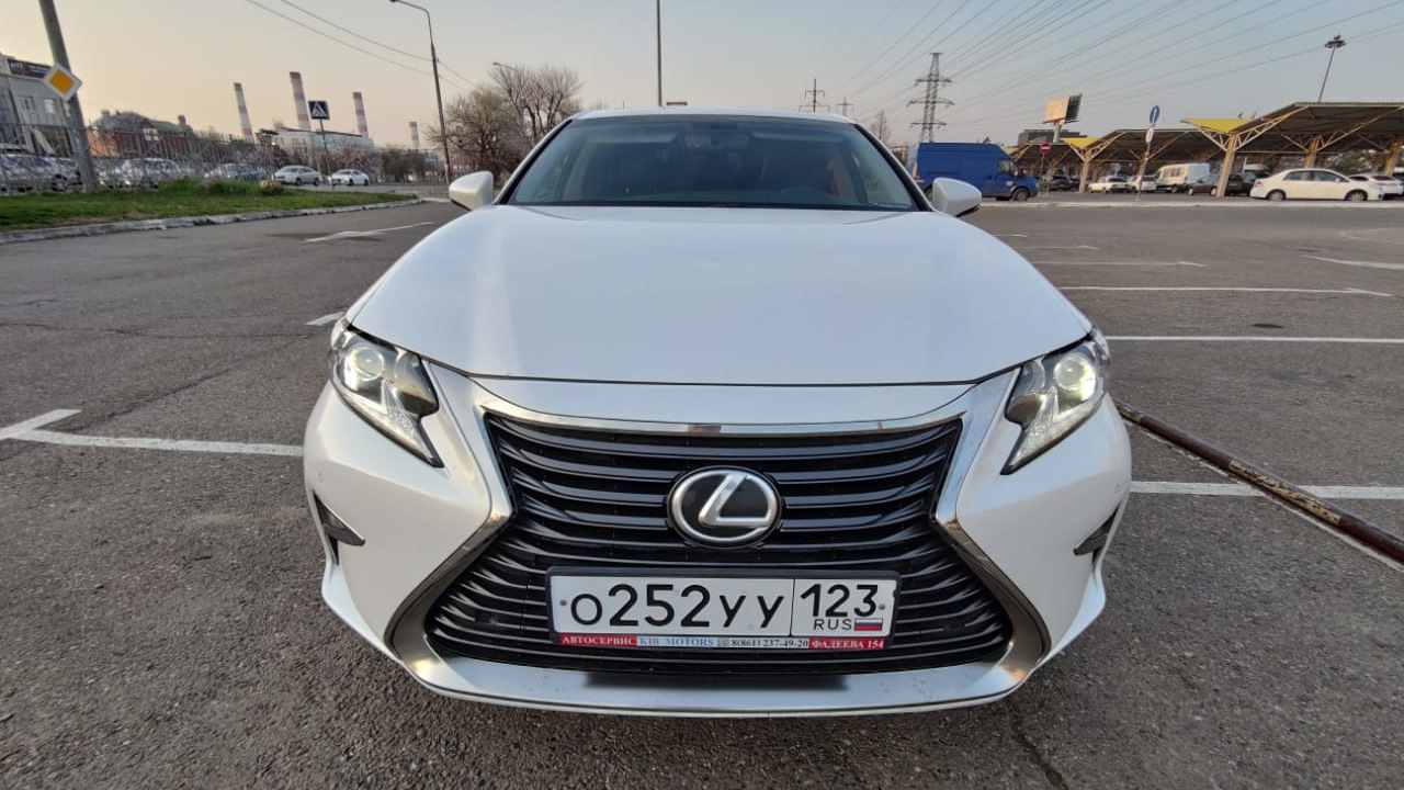 Lexus ES (XV60) 2.0 бензиновый 2017 | Японский корабль на DRIVE2