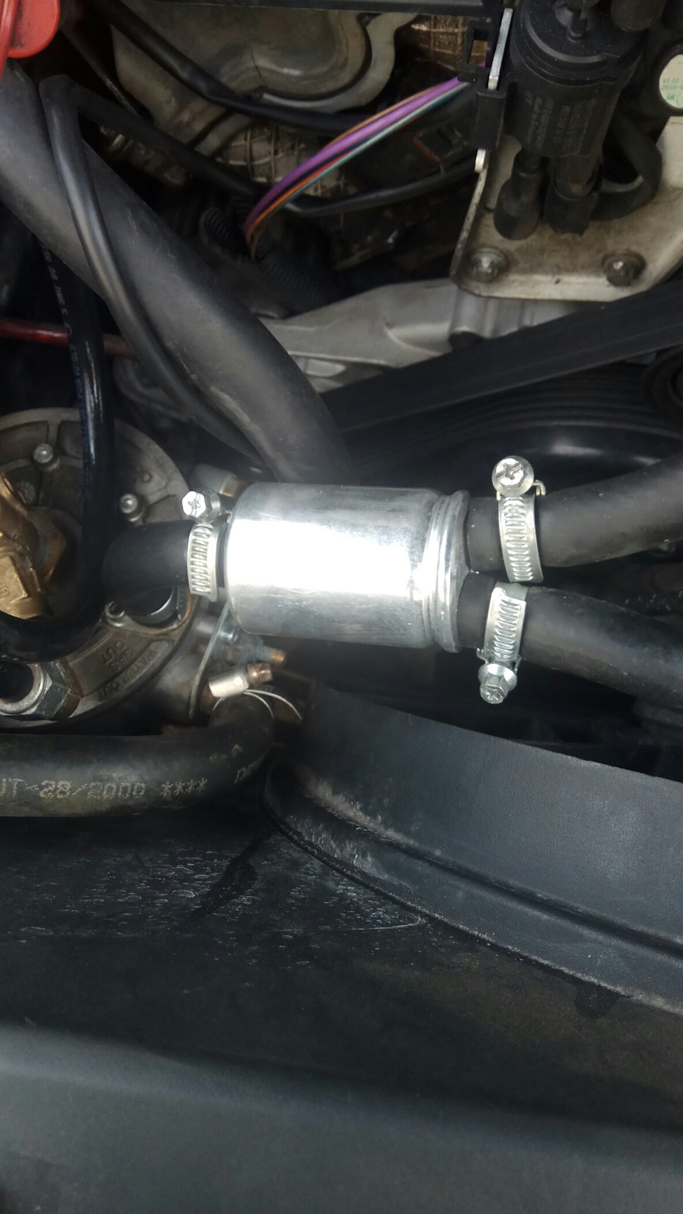 Замена фильтра гбо — Mercedes-Benz E-class (W210), 3,2 л, 2001 года ...