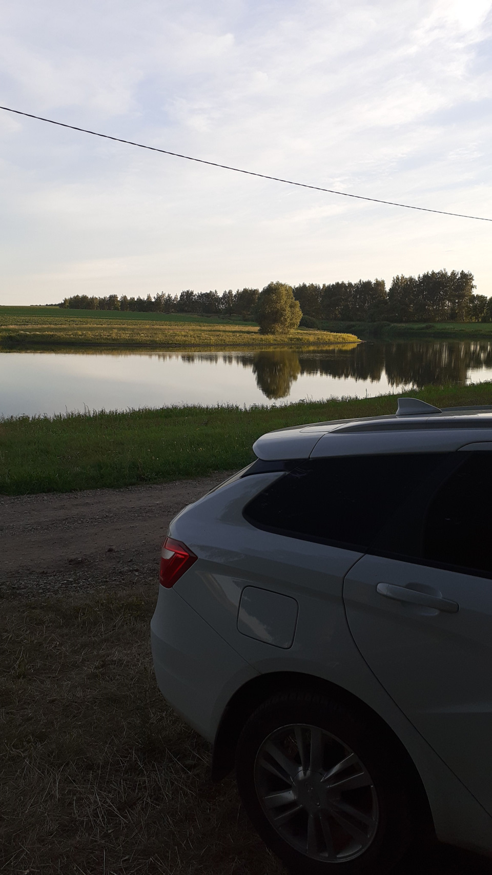 Поездка на пруд с.Дмитряшевка Липецкая область — Lada Vesta SW, 1,6 л, 2018  года | путешествие | DRIVE2