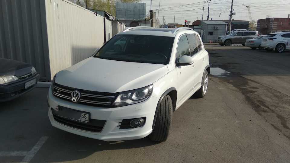 Чип-тюнинг Volkswagen Tiguan 2.0 TSI 2014 DSG7 — Russia Chip Омск на DRIVE2