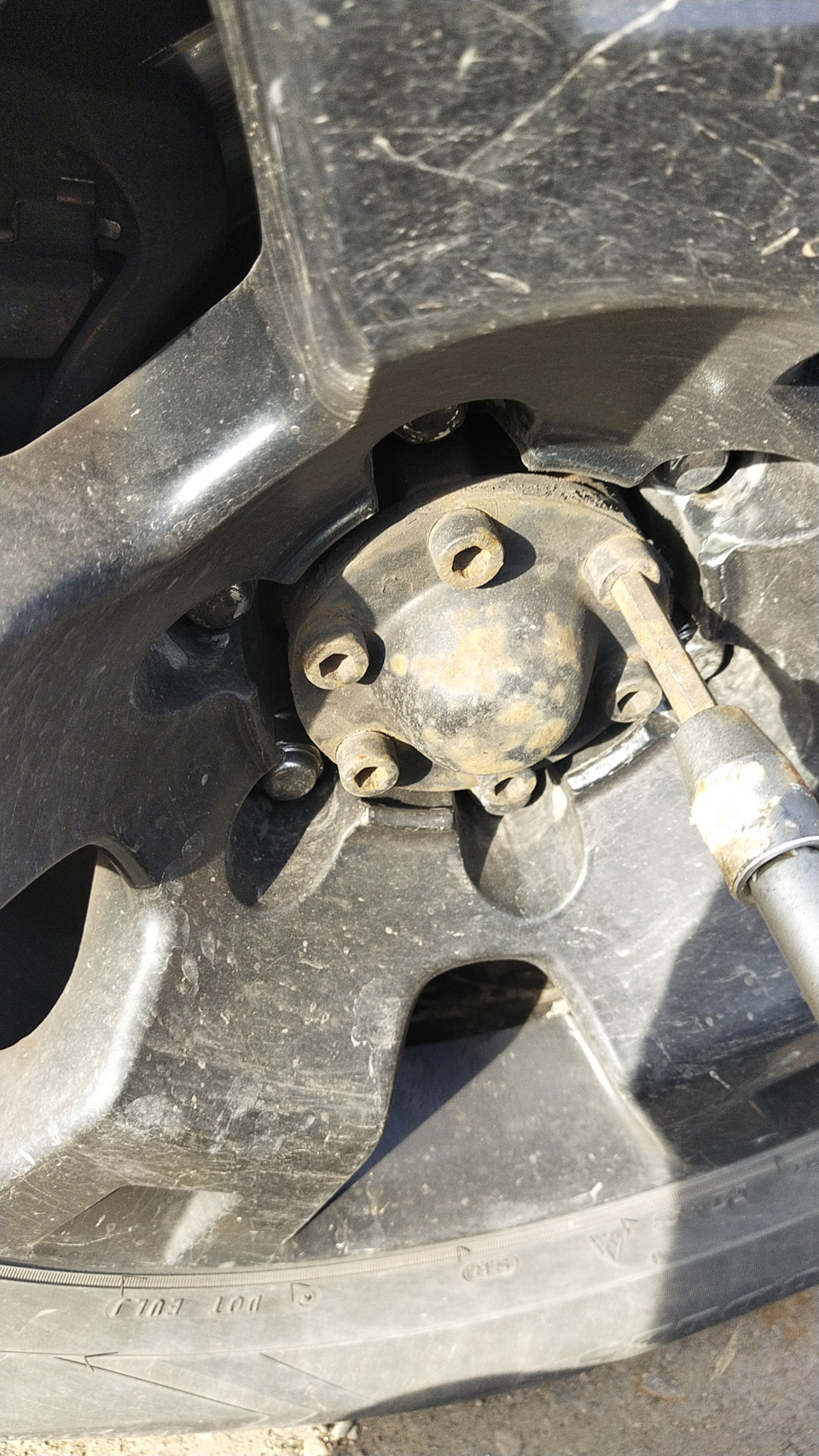 Регулировка ступичного подшипника — Great Wall Hover, 2,4 л, 2008 года ...