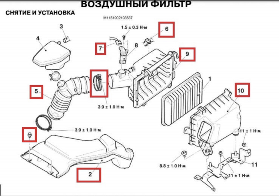 Сломался воздуховод мицубиси аутлендер 3