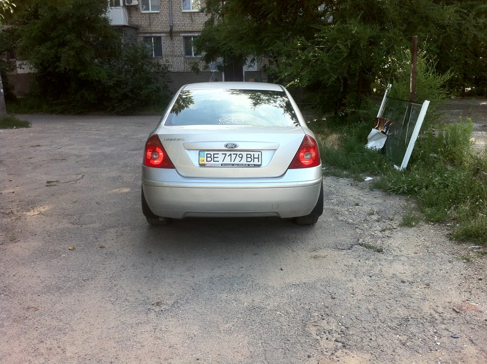 Погоня с прадо или как поменять бампер) — Ford Mondeo III, 1,8 л, 2002 ...