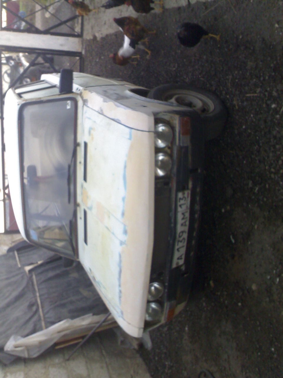 Злой капот) — Lada 21063, 1,5 л, 1982 года | тюнинг | DRIVE2