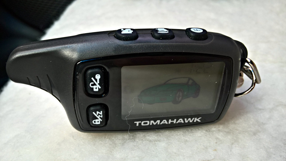 Брелок TOMAHAWK TW-9030 на сигнализацию TOMAHAWK TW-7010 — Hyundai ...