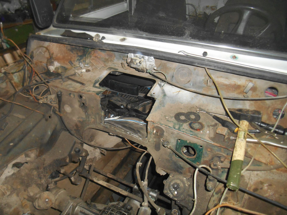 C20NE в Ниву, ч2. отвязка РПМ, занимательная хирургия, примерка — Lada ...