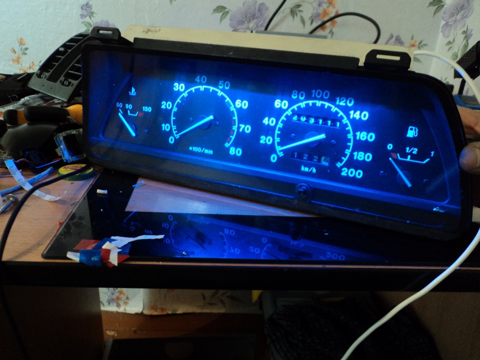 Решил лампочку поменять и тут понеслось Ч1. Подсветка приборной панели ...