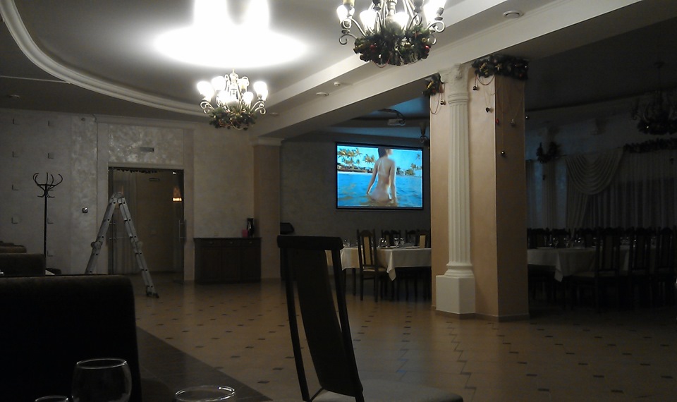 Не простая установка проектора в ресторан — DRIVE2