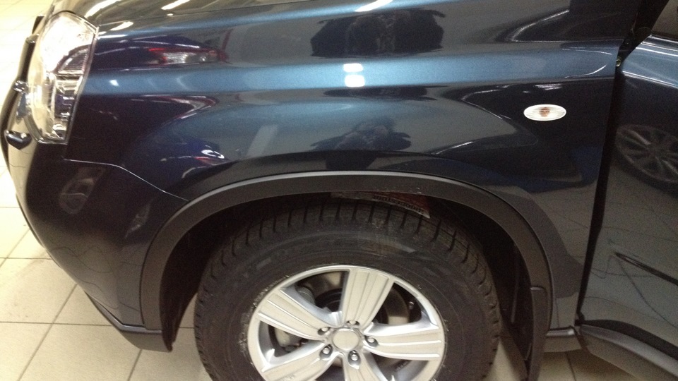Трапеция стеклоочистителя — Nissan X-Trail II (t31), 2 л, 2014 года ...