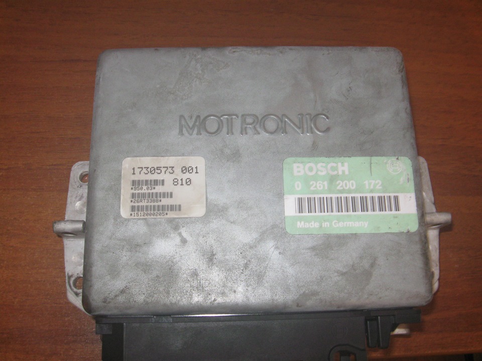 Перепрошивка ПЗУ Motronic — BMW 3 series (E30), 2 л, 1986 года ...