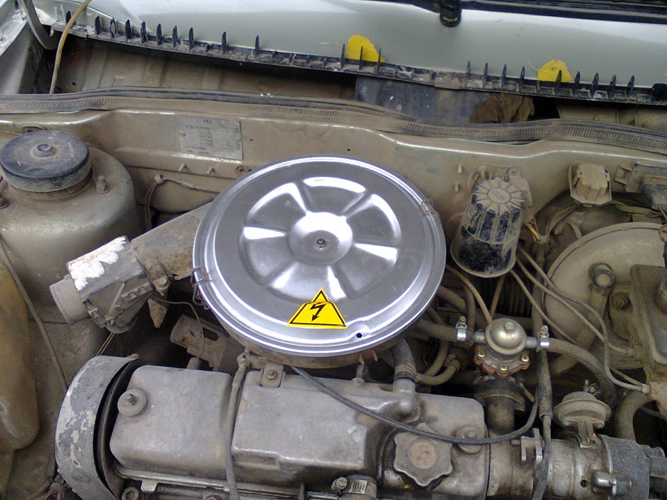 обновил крышку воздушного фильтра — Lada 21099, 1,5 л, 1996 года ...