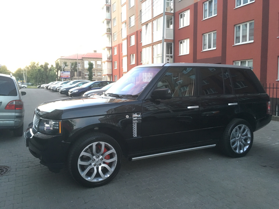 Range rover калибровка подвески