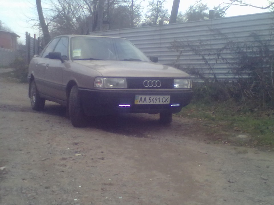 Диоды в в салон, габариты, и установка ходовых огней)) — Audi 80 (B3 ...