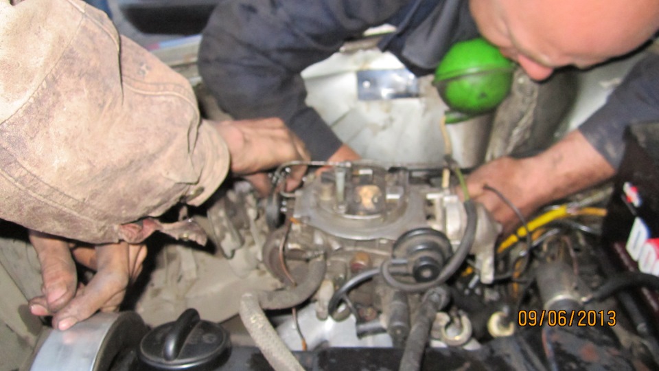 Замены карбюратора и коллектора с 1B на 2E — Volkswagen Passat Variant ...