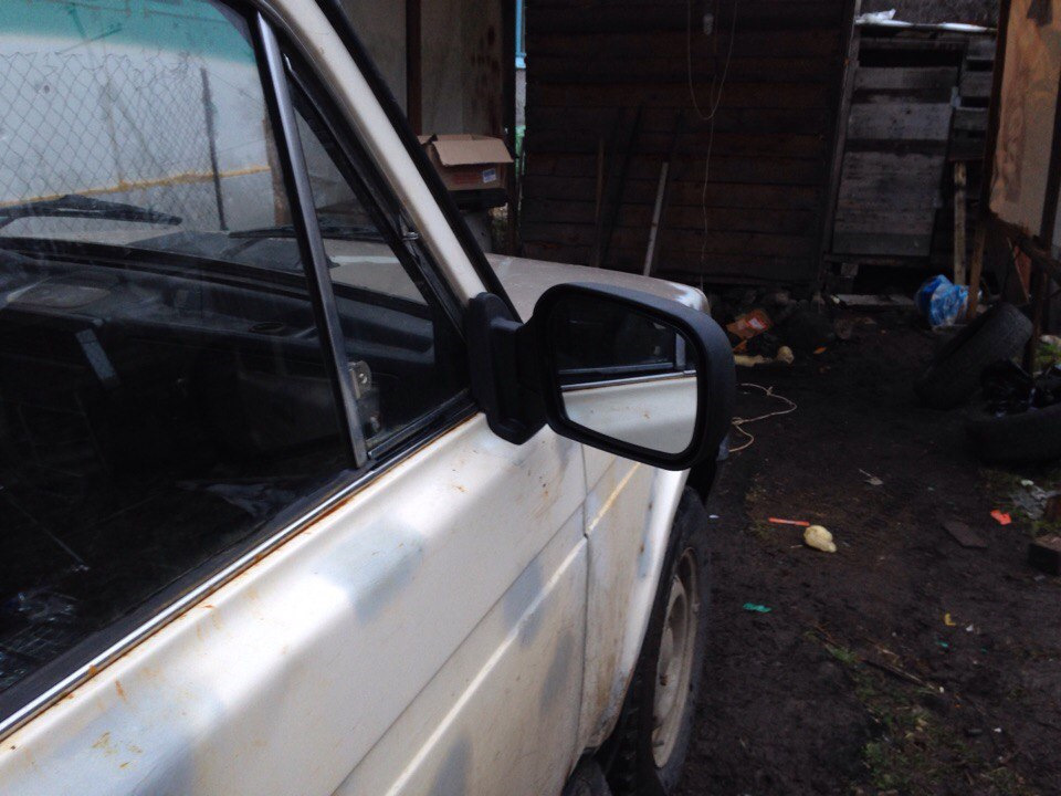 Зеркала от 214 нивы, бампера урбан и не только) — Lada 4x4 3D, 1,6 л ...