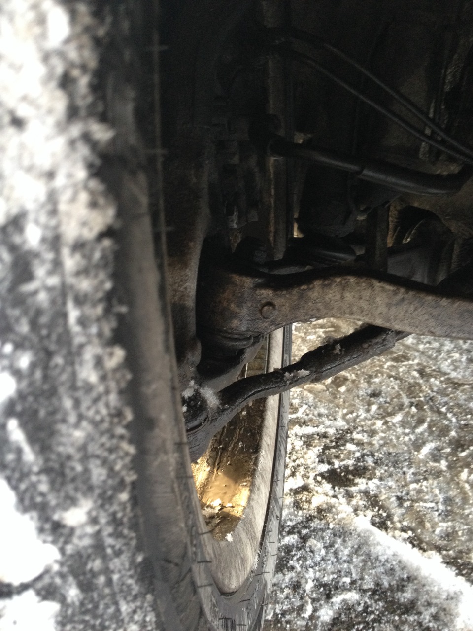 Влетел в бордюр :( — Mercedes-Benz S-Class (W220), 3,2 л, 2004 года ...