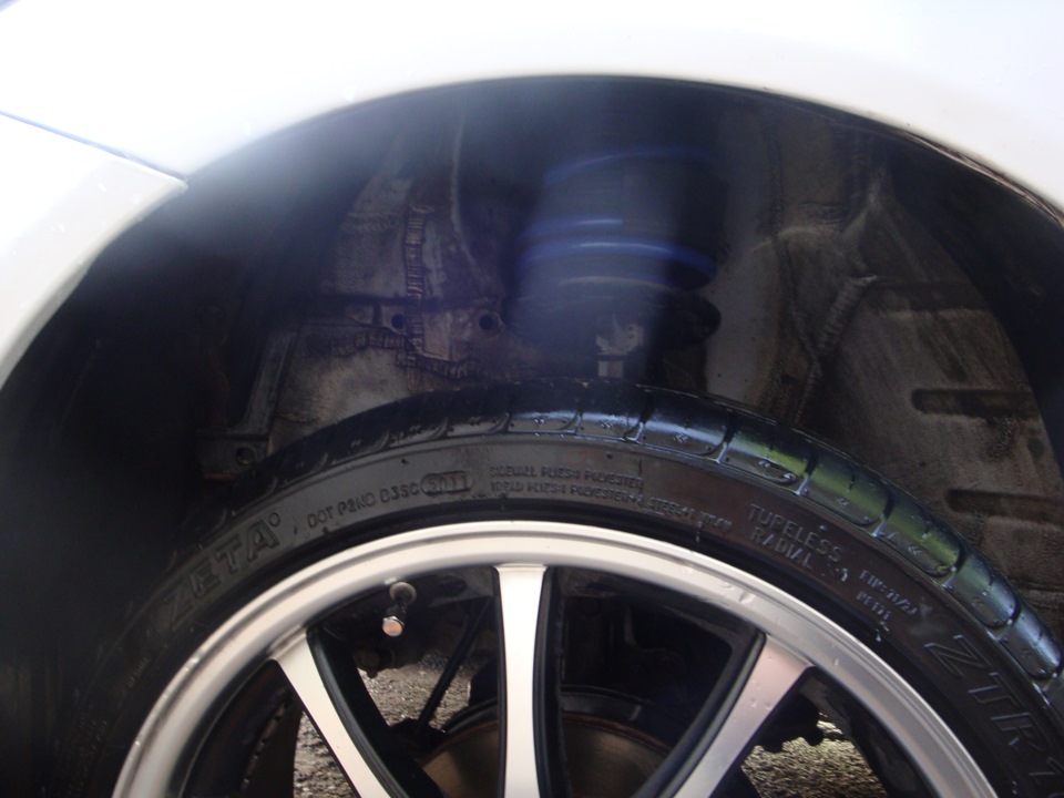 Пружины с переменным шагом витка (с занижением). — Honda Fit (1G), 1,5 ...