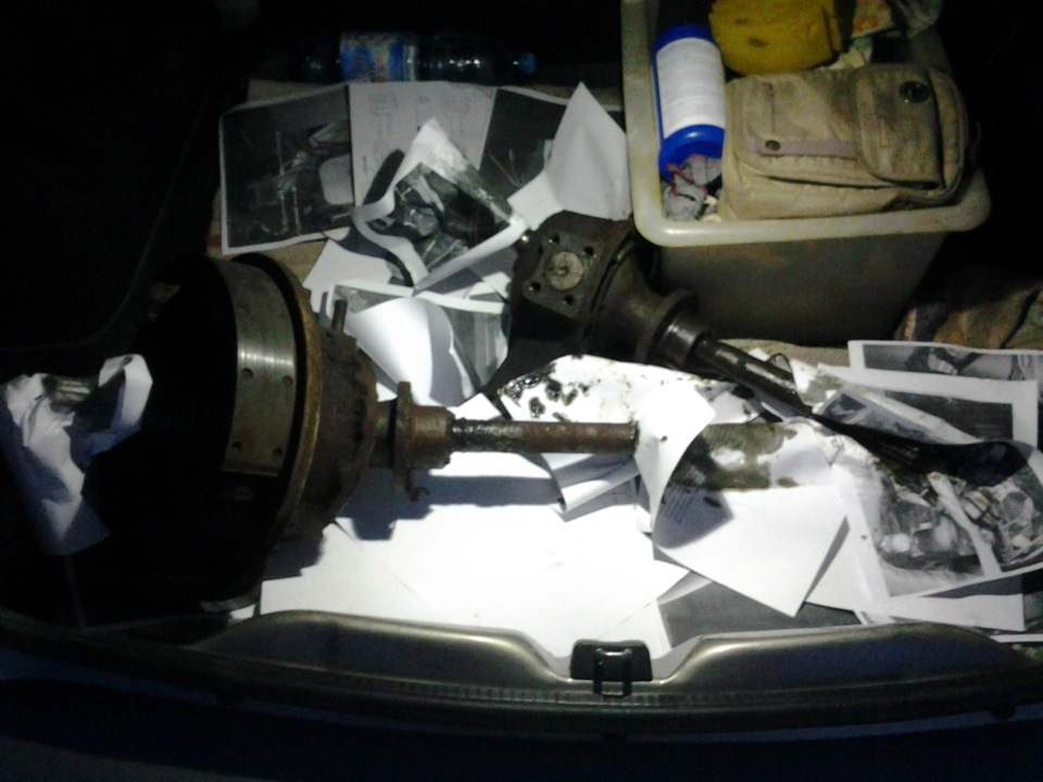 Переборка поворотных кулаков. — УАЗ 2206, 2,4 л, 1993 года | своими ...