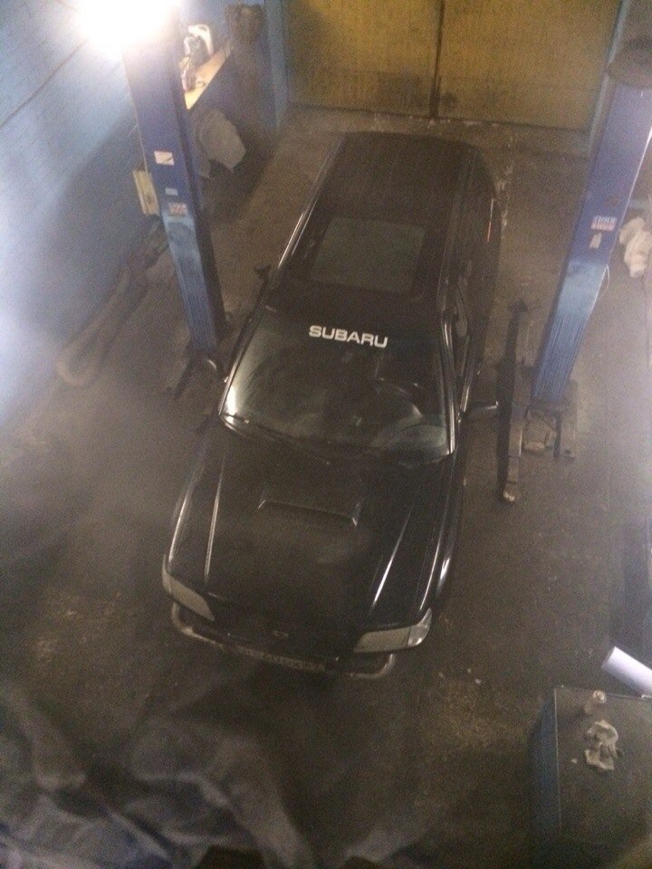 А вот это я у пацанов из DRIFT69 — Subaru Forester (SF)