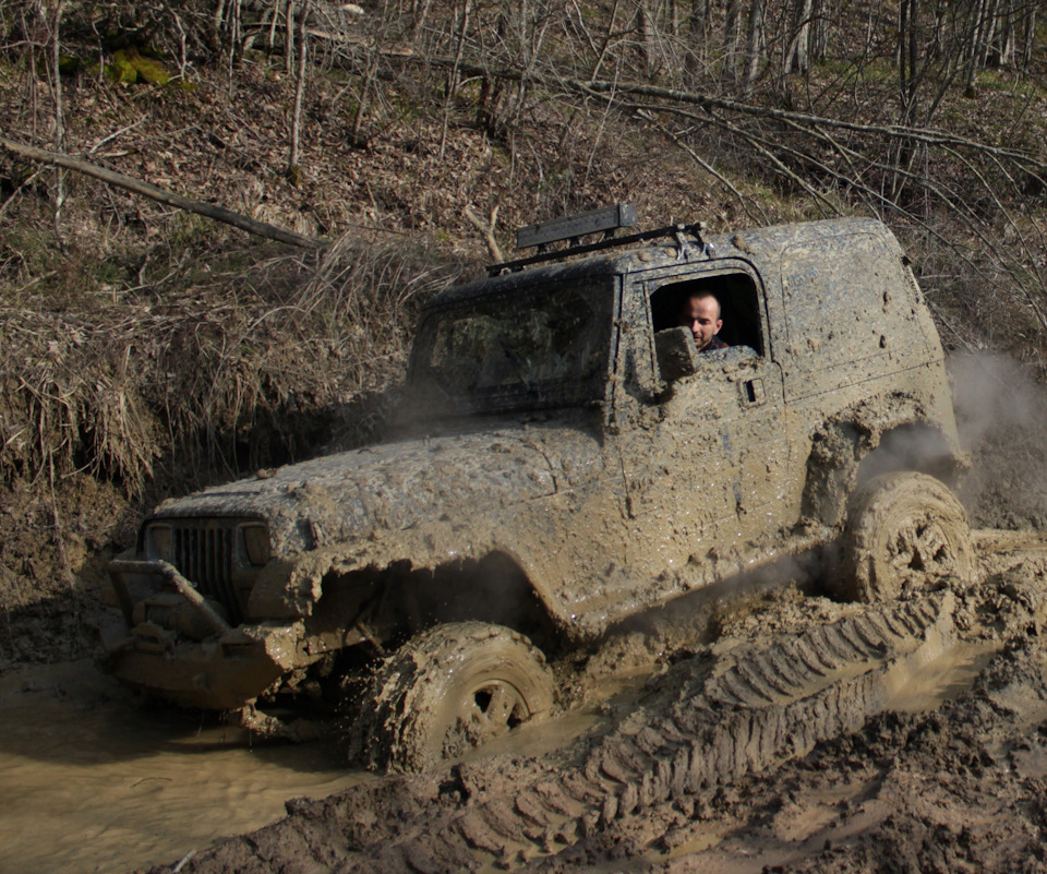 УАЗ и Jeep Wrangler с бортовыми редукторами от трактора т 40 и УАЗ ...