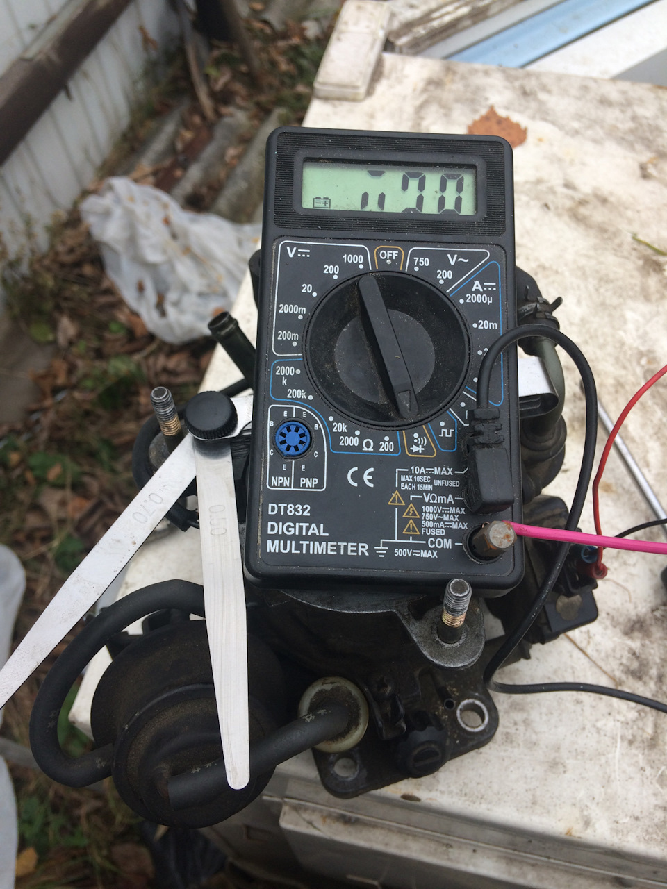 Настройка датчика положения дроссельной заслонки — Toyota Carina (5G ...