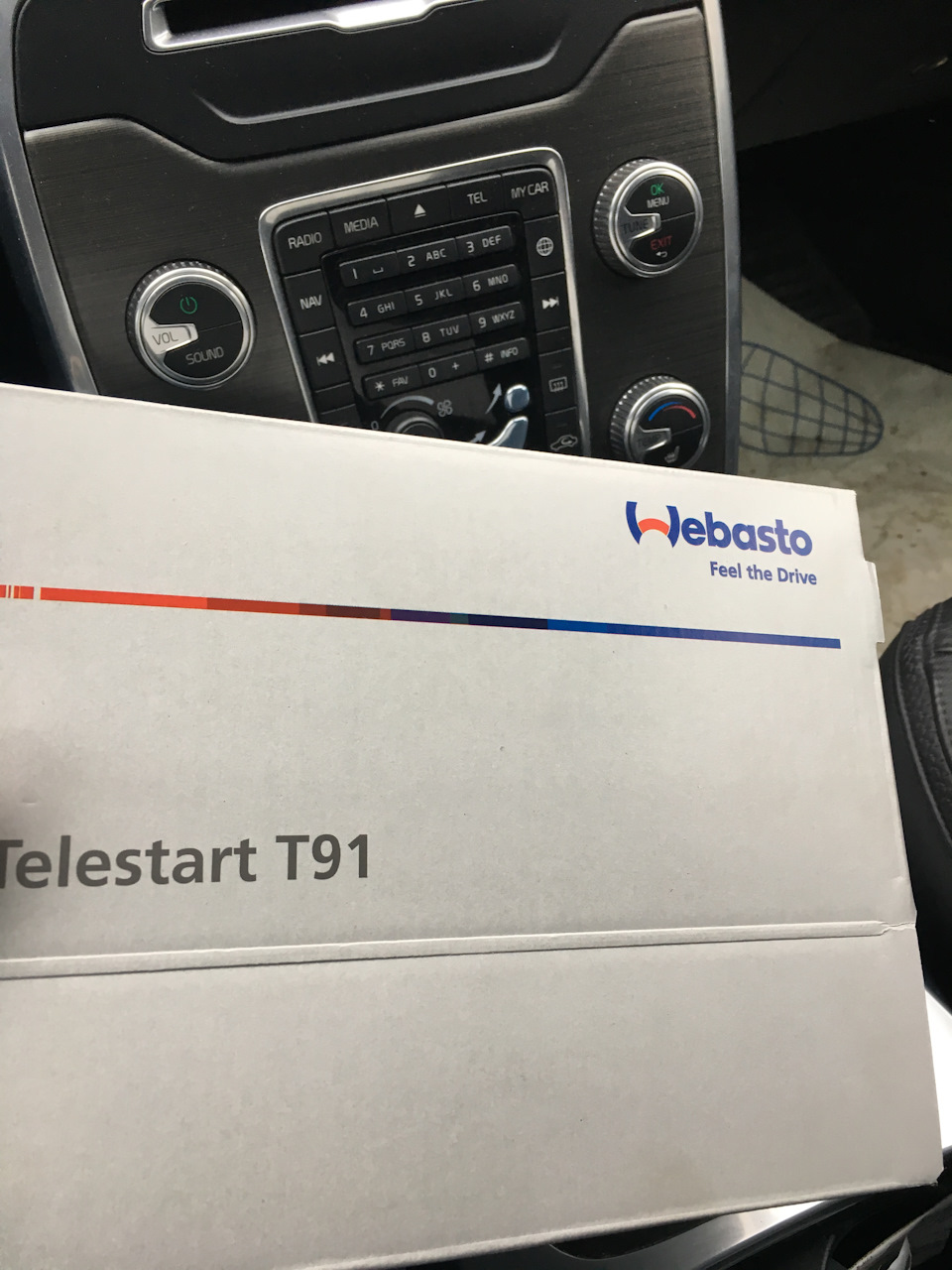 Пульт Управления Webasto Telestart Т91 — Volvo Xc70, 2.4 Л., 2014 Года На Drive2
