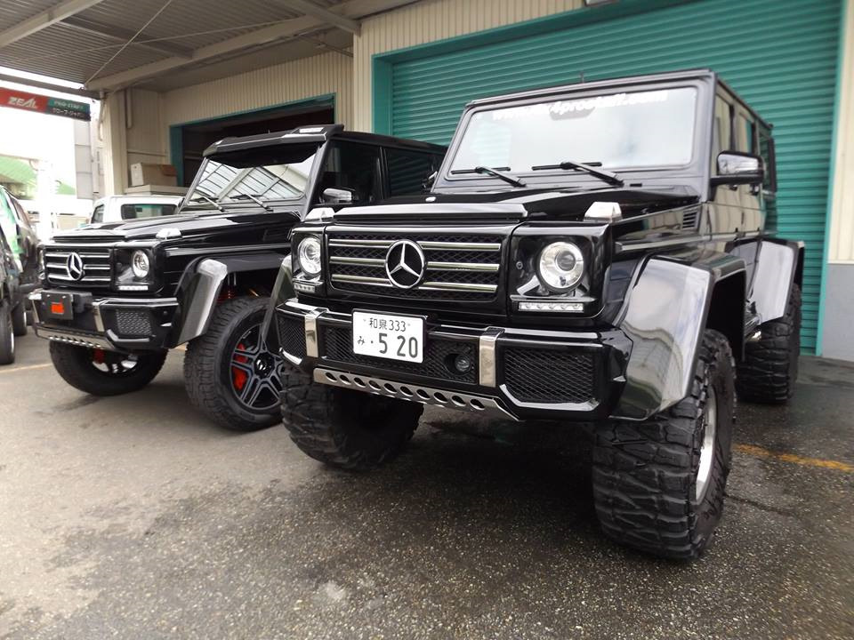 Mercedes g на 33 колесах