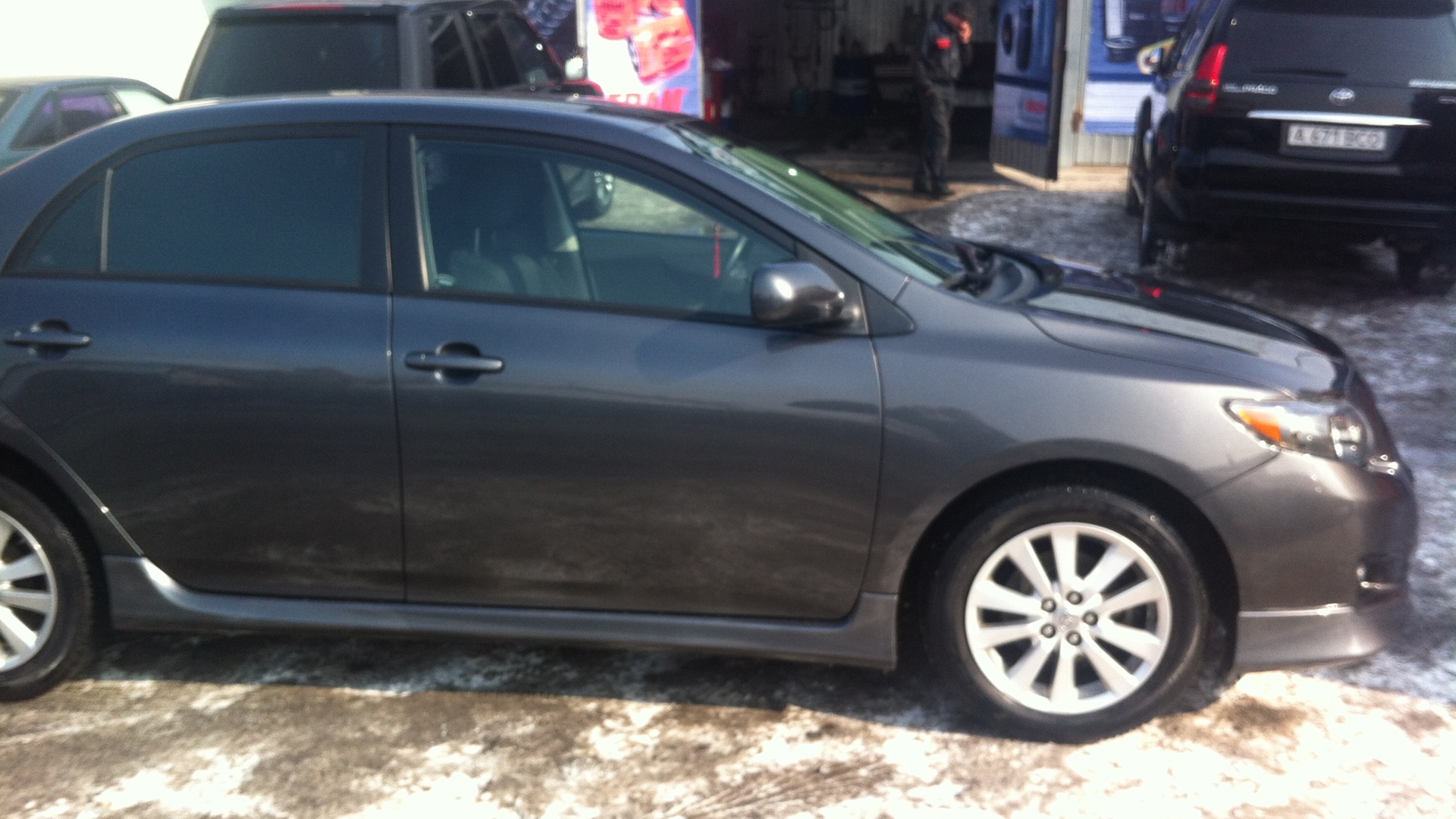 Toyota Corolla (140/150) 1.8 бензиновый 2010 | Мокрый асфальт на DRIVE2