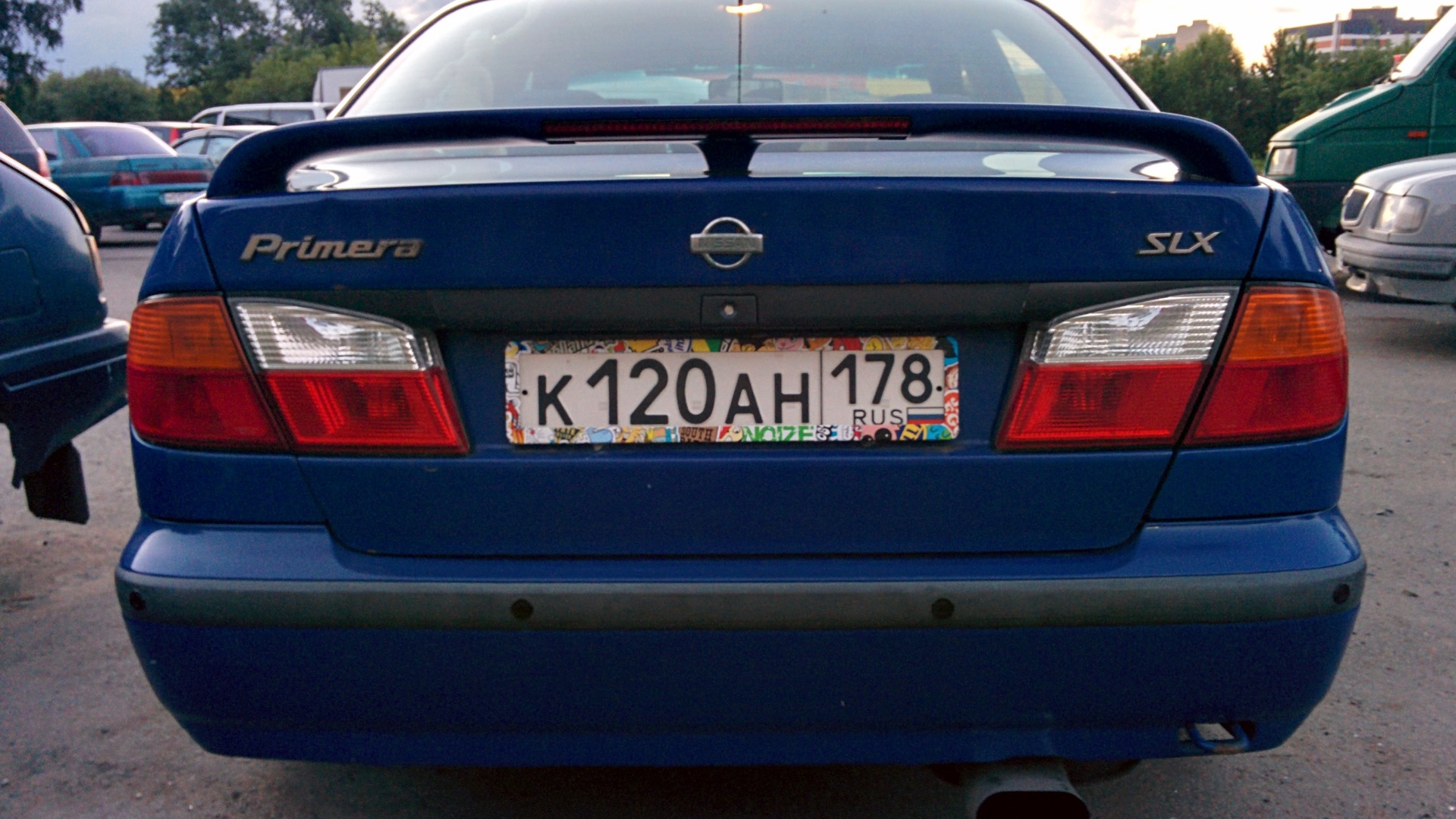 Nissan primera p11 144 спойлер