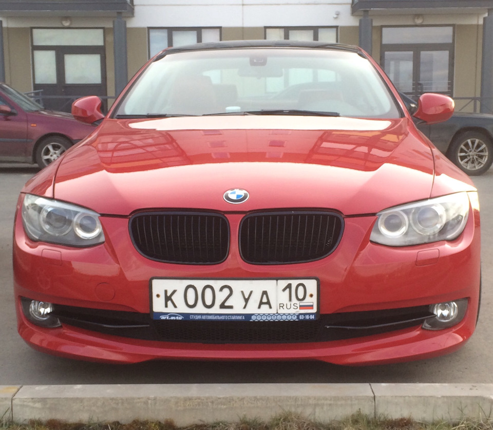 Новые номера. — BMW 3 series Coupe (E92), 2 л, 2010 года | другое | DRIVE2