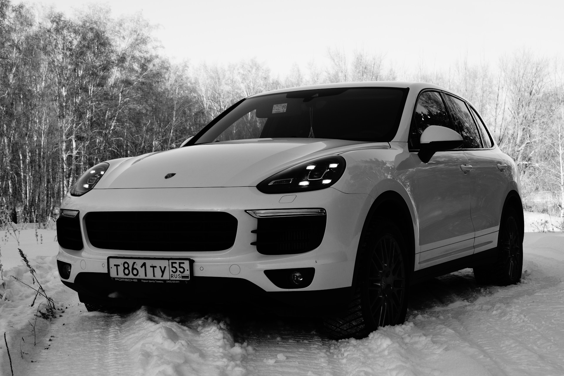 Зимняя эксплуатация дизельного Порше в Сибири. — Porsche Cayenne (2G) 958,  3 л, 2016 года | наблюдение | DRIVE2