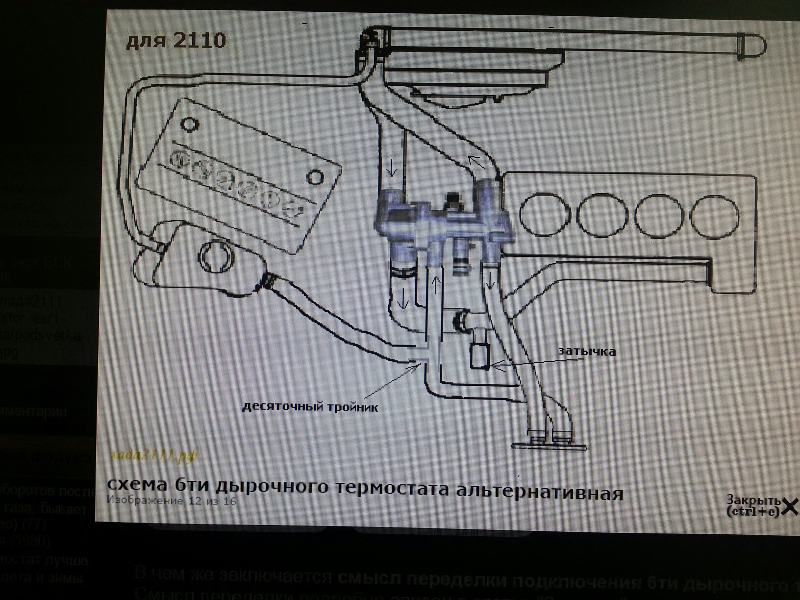 Схема подключения патрубков печки ваз 2114