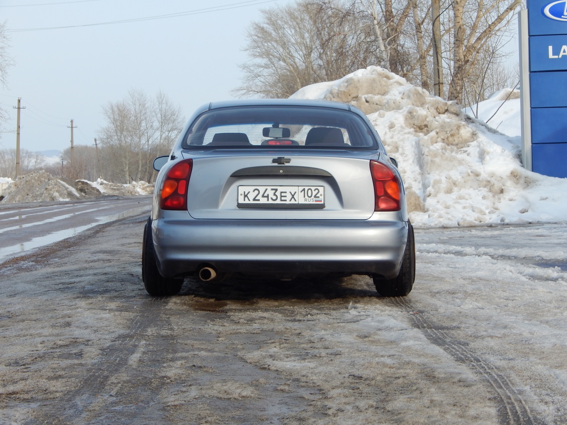 Chevrolet lanos дрифт