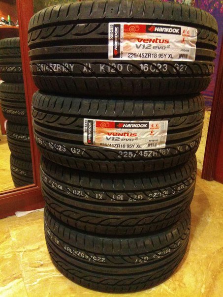 Шины hankook ventus v12 evo2 k120 кто производитель