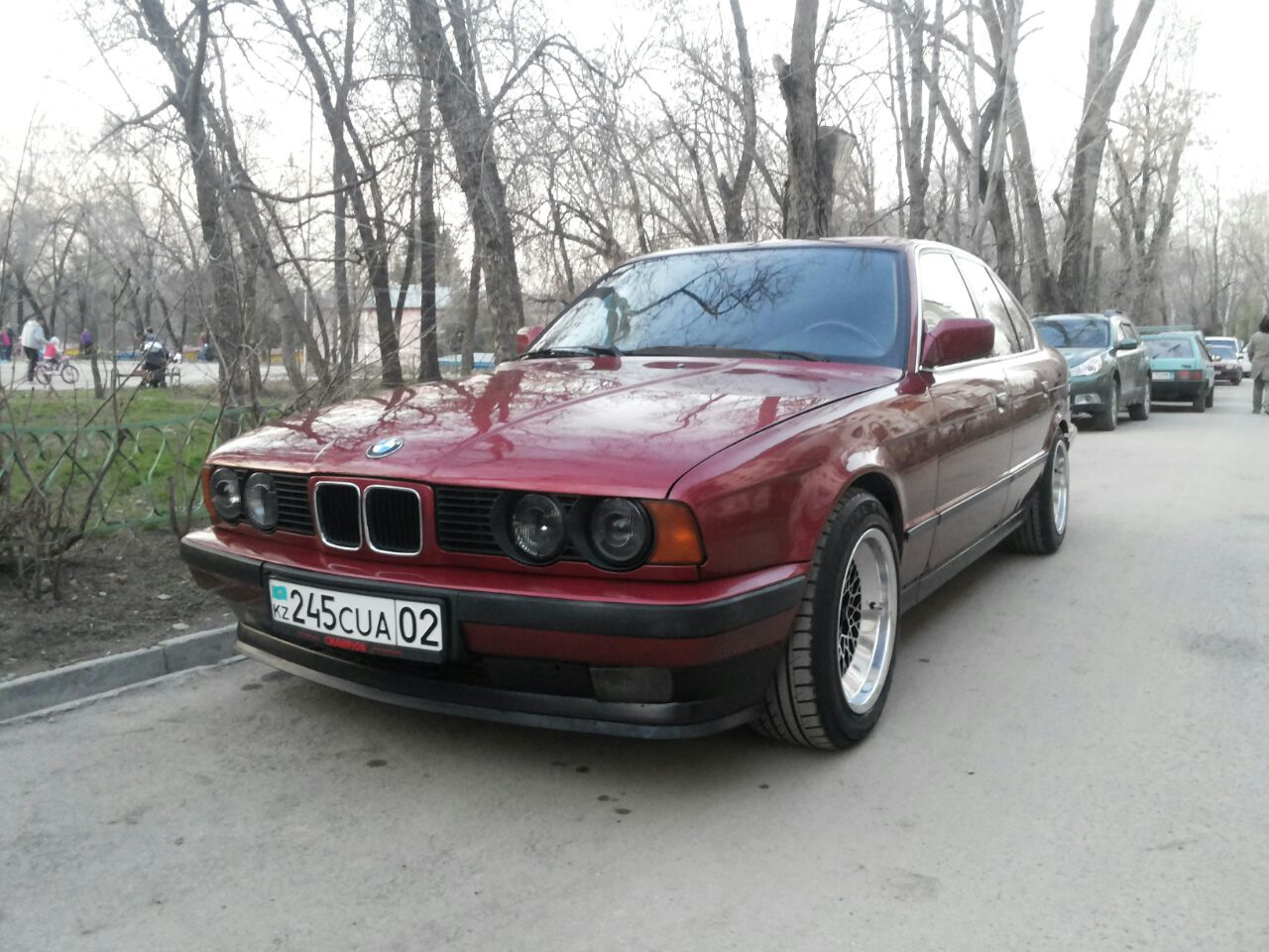 BMW e34 Calypsorot