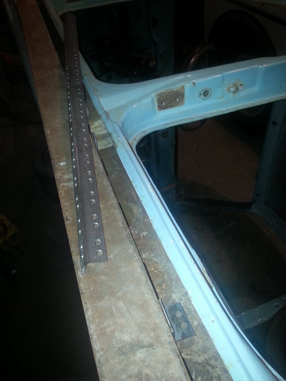 4. лонжероны и пороги. БОЛГАРИМ -ВАРИМ. Часть 2 — Lada 4x4 5D, 1,6 л ...