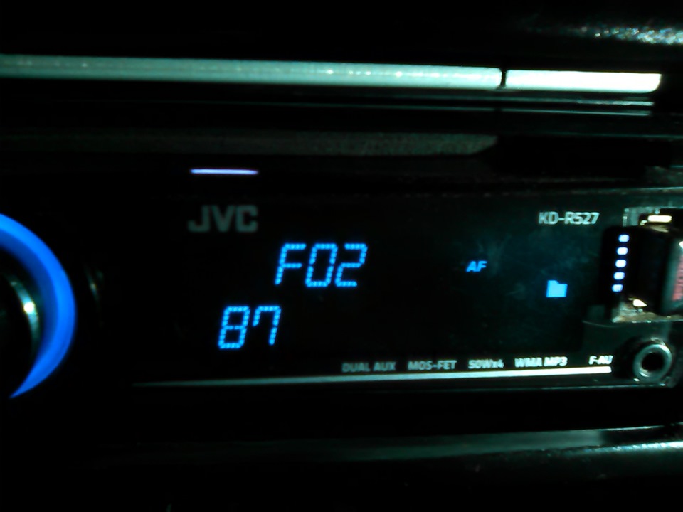 Привет JVC KD-R527, шарманка давай до свиданья! — Daewoo Matiz (M100 ...